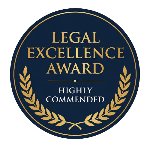 Legal Excellence Award, Highly Commended