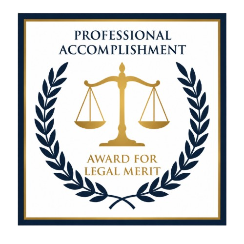 Professional Accomplishment Award for Legal Merit